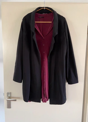 Setje lange blazer met tuniek, merk: Janina, staat: Heel goed, maat: L / 40 / 12, € 5,00, € 5,95 inclusief Kopersbescherming