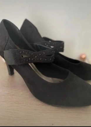 🖤 Escarpins Jane Klain daim noir boucle élastique strass talons 5cm T41, marque: Jane Klain, état: Très bon état, taille: 41, 17,00 €, 18,55 € Protection acheteurs incluse