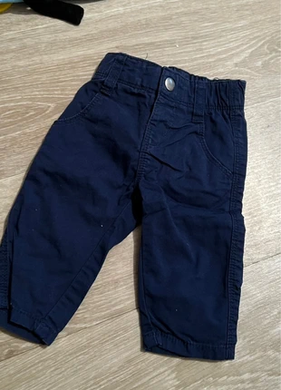 Pantalon bleu, marca: Grain de Blé, estado: Muito bom, tamanho: 3-6 meses / 62 cm, €2.00, €2.80 inclui Proteção do Comprador