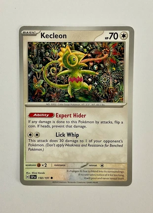 Kecleon - SSP 150/191 - Surging Sparks - eng - Kanda, brand: Pokémon, condizioni: Ottime, €1.85, €2.64 include la Protezione acquisti