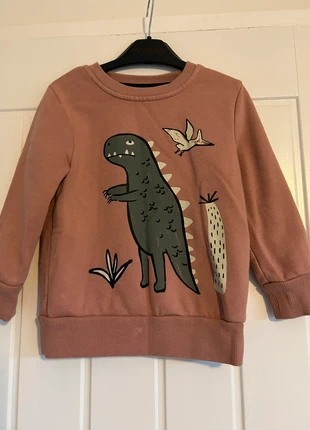 George Dino Print Jumper 2-3 Years, brand: George, condition: Good, size: 24-36 months / 92 cm, £2.00, £2.46 includes Buyer Protection