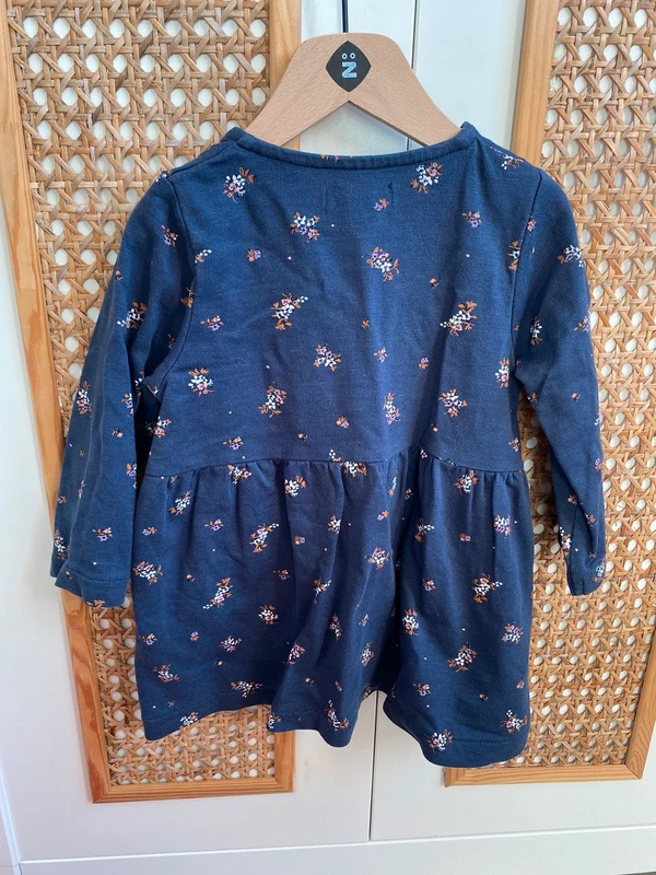 Robe manche longues avec volant - photo numéro 2