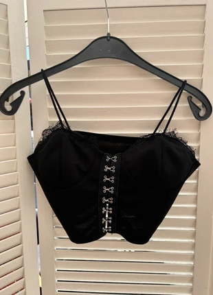 Zwart topje, marque: COQUETTE, état: Neuf sans étiquette, taille: M / 38 / 10, 9,00 €, 10,15 € Protection acheteurs incluse