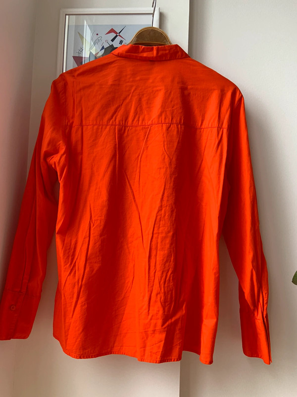 Orange long sleeve shirt 5