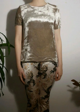Light grey Velvet sweater, marca: Vintage, estado: Muito bom, tamanho: S / 36 / 8, €7.00, €8.05 inclui Proteção do Comprador