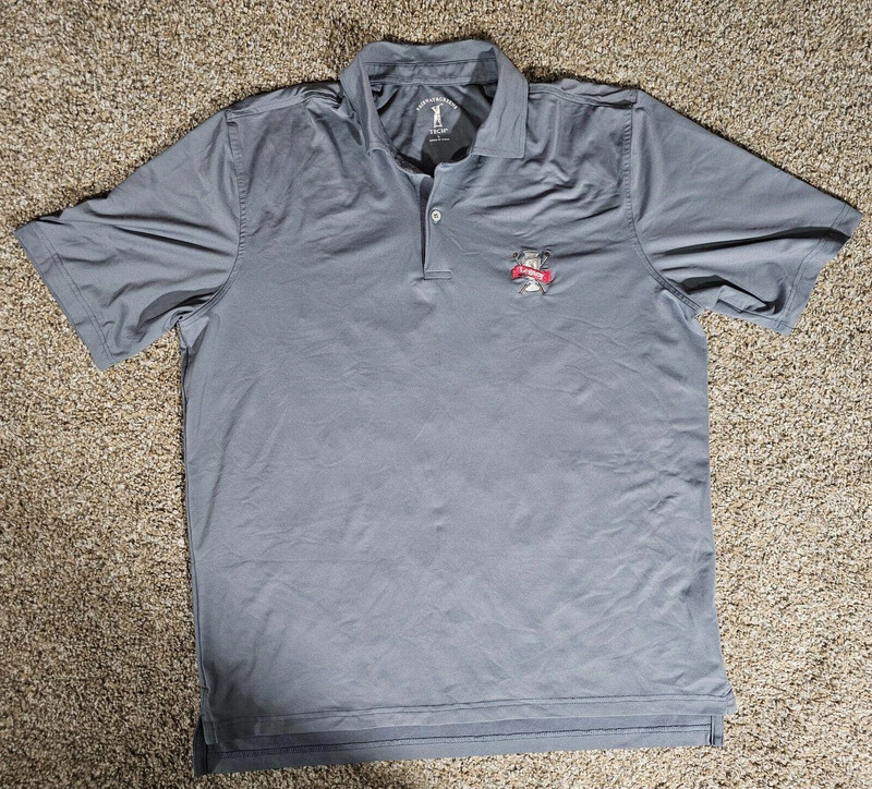 Fairway & Greene Tech Polo Sz L Men Short Sleeve Golf Legacy 1