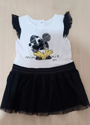 Vestito Disney Minnie, merk: Disney, staat: Heel goed, maat: 9-12 maanden / 74 cm, € 6,00, € 7,00 inclusief Kopersbescherming