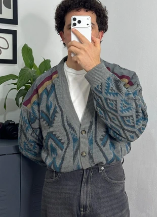 Vintage 80s Cardigan | Quilted Lining Made in Spain Unisex, marca: Vintage Dressing, estado: Muy bueno, tamaño: XL, 28,00 €, 30,10 € Protección al comprador incluida