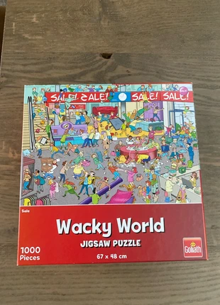 Wacky World puzzel Sale Goliath, merk: Goliath, staat: Heel goed, € 3,00, € 3,85 inclusief Kopersbescherming