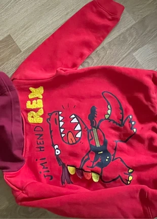 Pull à capuche dinosaure, brand: Du Pareil au Même, condition: Very good, size: 6 years / 116 cm, €5.00, €5.95 includes Buyer Protection
