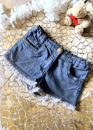 Short fille en jean's fin et dentelle John Baner taille 9 ans 🎈🎈, marca: John Baner, estado: Muito bom, tamanho: 9 anos / 134 cm, €3.40, €4.27 inclui Proteção do Comprador Pro