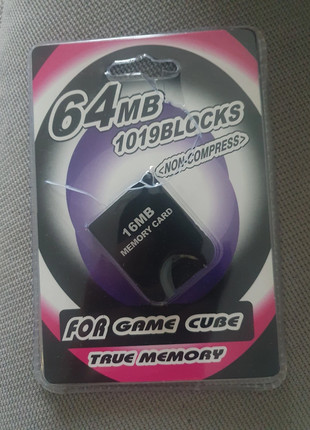 Carte memoire gamecube wii 16 mb, marque: Nintendo, état: Très bon état, 5,00 €, 5,95 € Protection acheteurs incluse