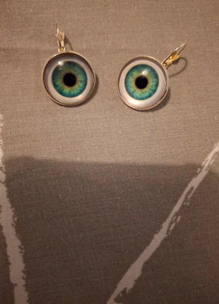 Eyeball Earrings, brand: NO LABEL, condition: Very good, £2.00, £2.80 includes Buyer Protection