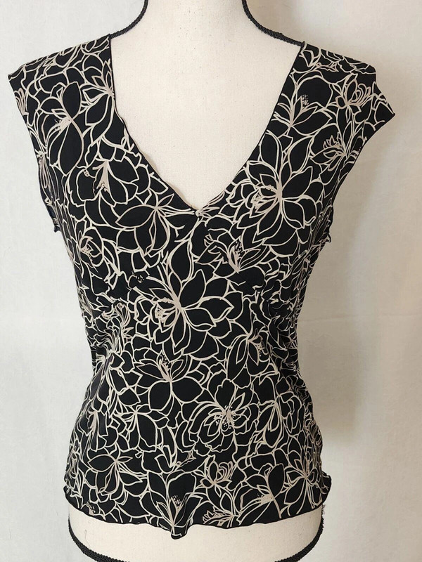 Old Navy Stretch Women'S Medium Floral Top 1