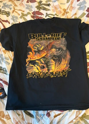 Bull-Riff Stampede Enraging the Beast band t-shirt, brand: Bull-Riff Stampede, condition: Very good, size: XL, £20.00, £21.70 includes Buyer Protection