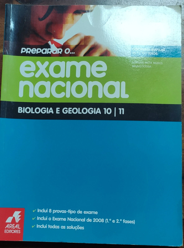 Biologia e Geologia 10° e 11° ano Exame Nacional 1