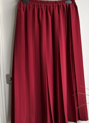 jupe bordo plissé permanent, condition: Very good, size: L / 40 / 12, €3.00, €3.85 includes Buyer Protection