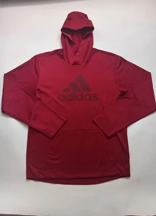 Sweat a capuche - Hoodie Adidas rouge taille M homme, brand: adidas, condizioni: Ottime, taglia: M, €10.00, €11.20 include la Protezione acquisti