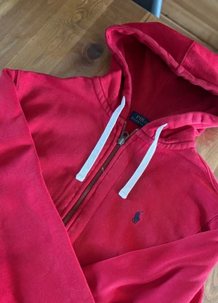 Pull zip rouge Ralph Lauren – Taille L – Très bon état, marke: Ralph Lauren, zustand: Sehr gut, größe: L, 30,00 €, 32,20 € inklusive Vinted-Käuferschutz
