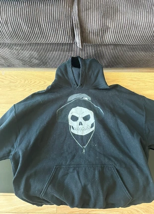 sweat capuche noir, marke: Gildan, zustand: Zufriedenstellend, größe: XL, 10,00 €, 11,20 € inklusive Vinted-Käuferschutz