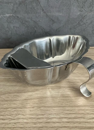 Saucière inox vintage, état: Neuf sans étiquette, 6,00 €, 7,00 € Protection acheteurs incluse
