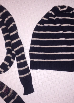 Ensemble bonnet écharpe comme neuf en coton et laine, brand: YCC, condition: Very good, €9.00, €10.15 includes Buyer Protection