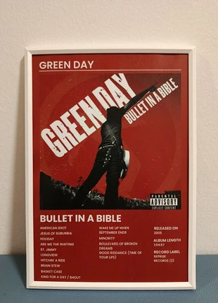 Green Day - Bullet In a Bible Poster, brand: Green Day, condizioni: Nuovo senza cartellino, €10.99, €12.24 include la Protezione acquisti