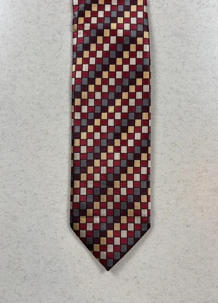 123 - cravate à carreaux colorés arc en ciel en polyester vintage, brand: Vintage Dressing, condition: Very good, €5.00, €5.95 includes Buyer Protection