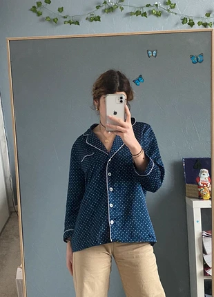 Haut de pyjama à pois , brand: misshelen, condizioni: Nuovo senza cartellino, taglia: L / IT 44 / EU 40, €3.00, €3.85 include la Protezione acquisti