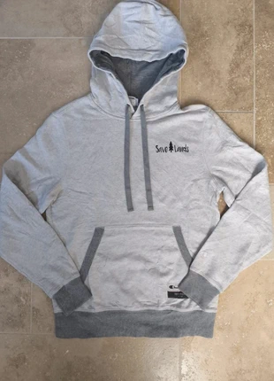 Sweat capuche S homme crème chiné Champion inscription Save Lands excellent état, marke: Champion, zustand: Sehr gut, größe: S, 10,00 €, 11,20 € beinhaltet Vinted-Käuferschutz Pro