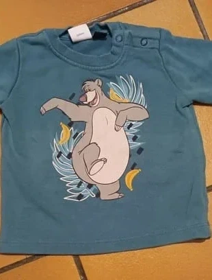 pull sweat Baloo Le Livre De La Jungle 6 12 mois 74 / 80 cm, brand: disney classics, condition: Very good, size: 12-18 months / 80 cm, €4.00, €4.90 includes Buyer Protection
