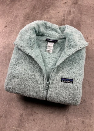 Veste en polaire sherpa pilou pilou patagonia unies vert logo brodé taille Femme / CLA051, marque: Patagonia, état: Très bon état, taille: M / 38 / 10, 44,90 €, 47,85 € Protection acheteurs incluse