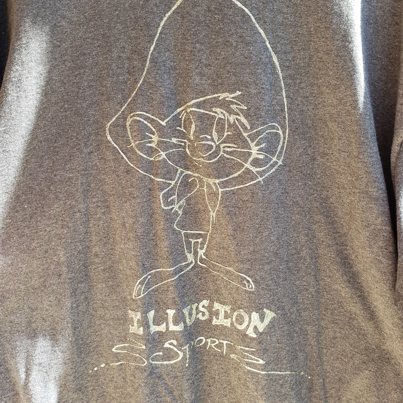 Disney Speedy Gonzales Illusion Sport Shirt 2