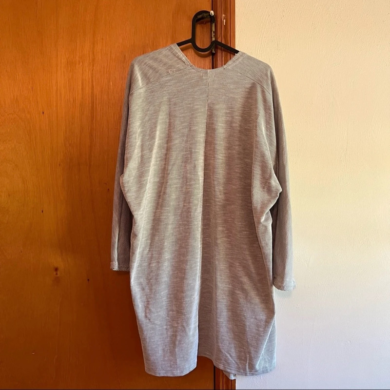 DONNI. Ribbed Sandwash Open Cardigan 5