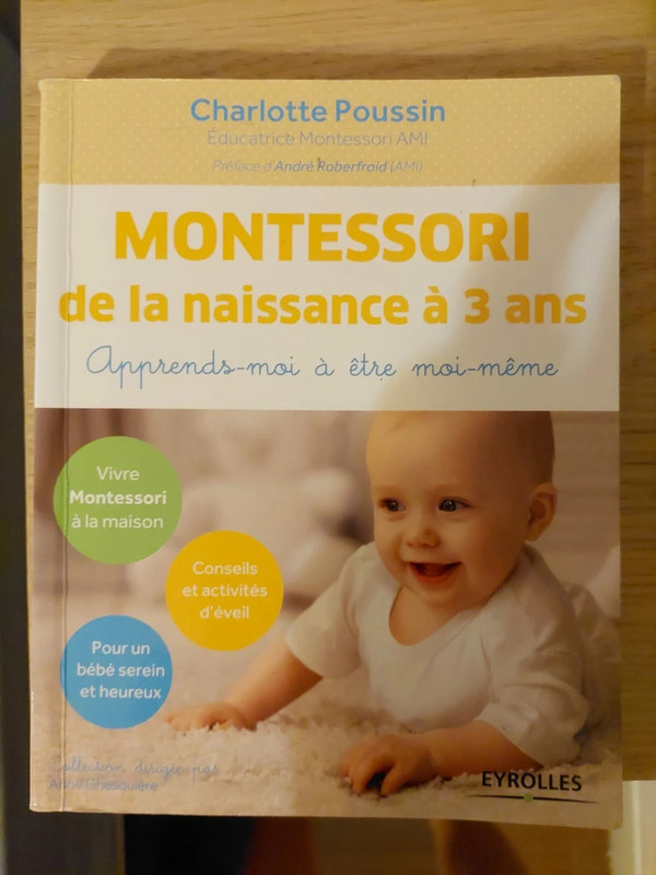 Livre Montessori de la naissance à 3 ans