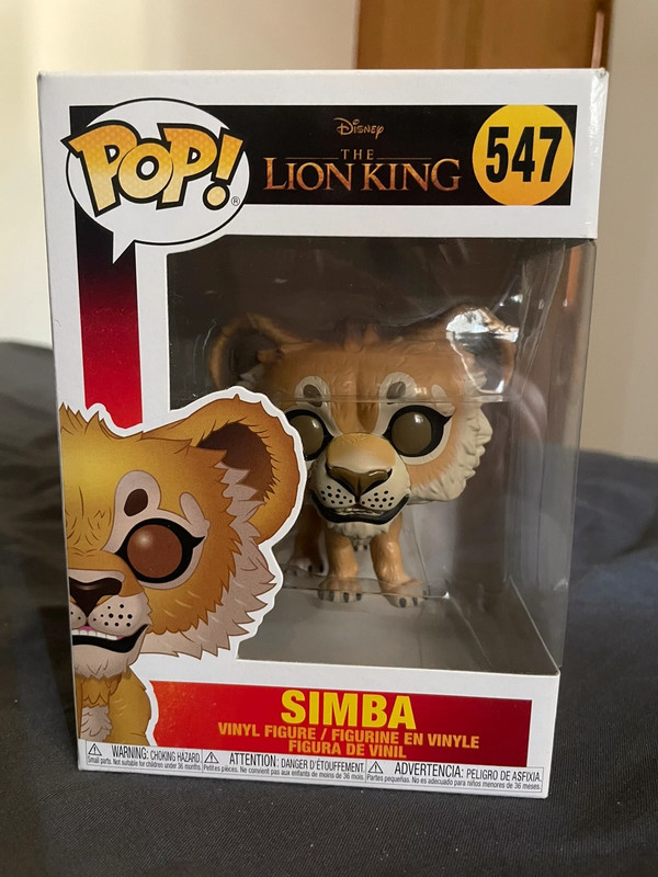 Figurine Funko POP Simba (547) Le Roi Lion Live Action