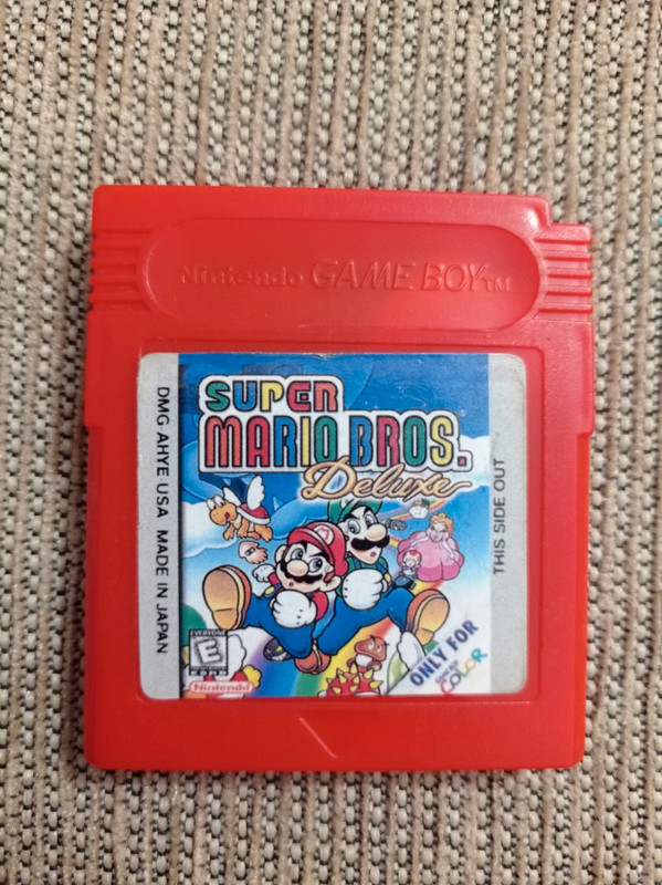 Super Mario Bros Deluxe Game Boy 1