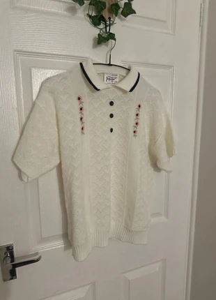 Size 10 Vintage Knitted Polo Shirt (Jupiter), brand: Jupiter, condition: Very good, size: M / 10, £8.00, £9.10 includes Buyer Protection