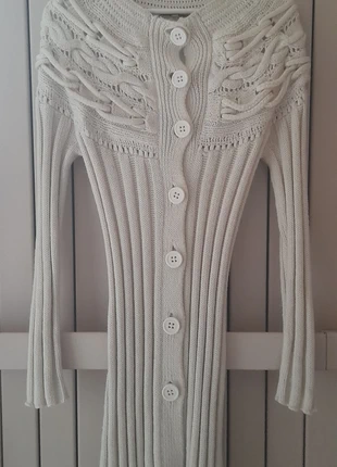 Belle veste longue avec plastron à torsades, marke: Manoukian, zustand: Sehr gut, größe: M / 38 / 10, 15,00 €, 16,45 € inklusive Vinted-Käuferschutz