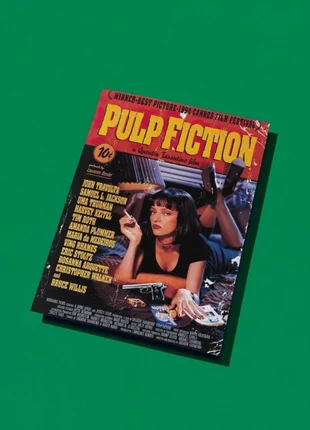 Pulp Fiction Movie Poster A4 Print | Tarantino Cult Classic Wall Art, Uma Thurman, Retro Film Decor, brand: Art, condition: New with tags, £5.00, £5.95 includes Buyer Protection