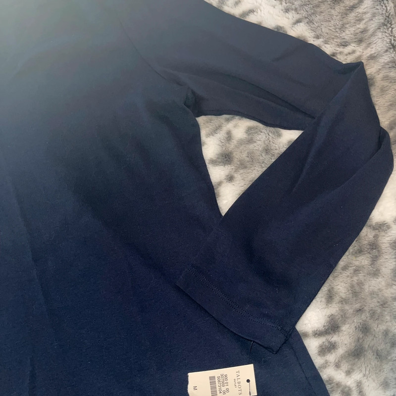 Talbots Navy Shirt 4