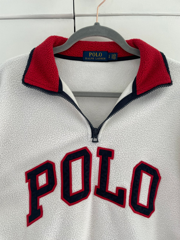 Polo Ralph Lauren White Quarter Zip