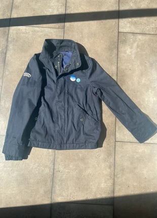 Veste IKKS 8 ans bleue marine avec logo brodé, brand: IKKS, condition: Very good, size: 8 years / 128 cm, €15.00, €16.45 includes Buyer Protection