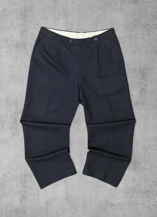 Burberry Classic Pants Old Money Style Premium Quality Navy Blue Size L, marque: Burberry, état: Très bon état, taille: L, 30,00 €, 32,20 € Protection acheteurs incluse