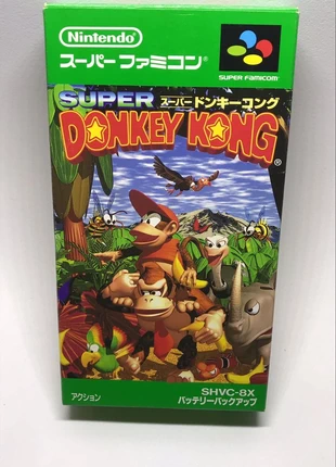 Nintendo snes super famicom super donkey Kong country japonais, brand: Nintendo, condition: New without tags, €60.00, €63.70 includes Buyer Protection
