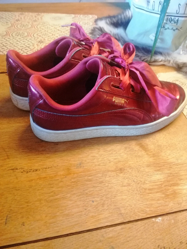 Puma heart Bordeaux Vinted