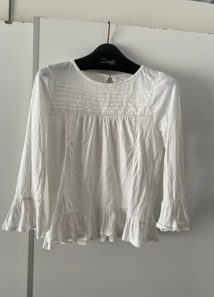 Blusa blanca sfera, marque: Sfera, état: Très bon état, taille: S / 36 / 8, 5,00 €, 5,95 € Protection acheteurs incluse