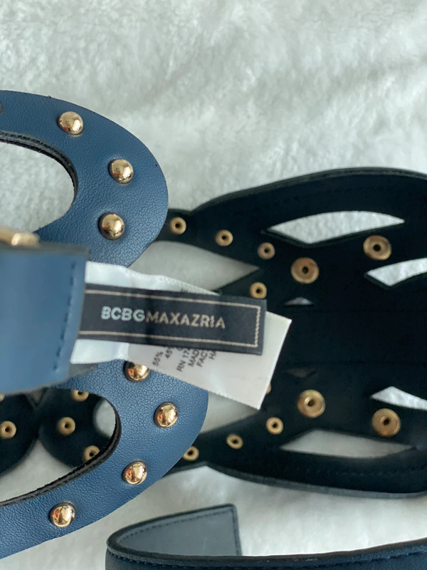 Navy Blue Extra Wide Belt 4