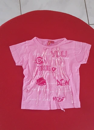 Nieuw roze t-shirt maat 92-98, marque: Girls, état: Neuf sans étiquette, taille: 24-36 mois / 92 cm, 5,00 €, 5,95 € Protection acheteurs incluse
