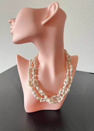 Handmade Double-Layer Shell Necklace – Natural Boho Style, marque: Local, état: Très bon état, 3,00 €, 3,85 € Protection acheteurs incluse